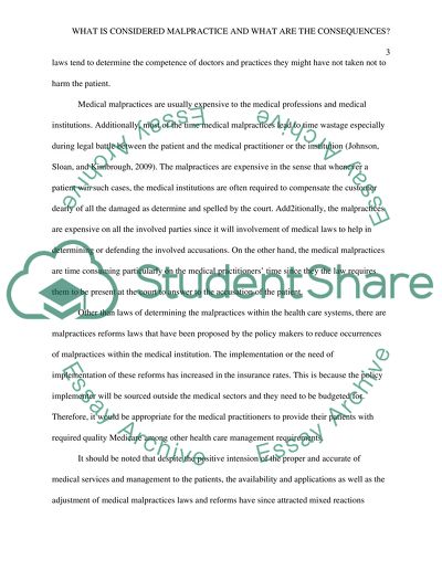 What Is Considered Malpractice and What Are the Consequences