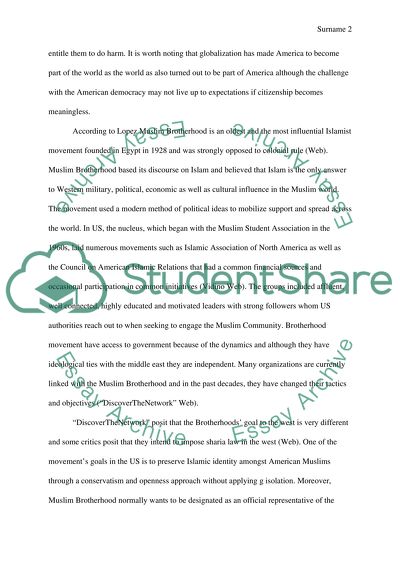 The Muslim Brotherhood in North America