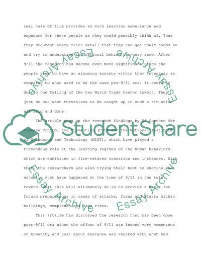 Fighting Fire with Psychology