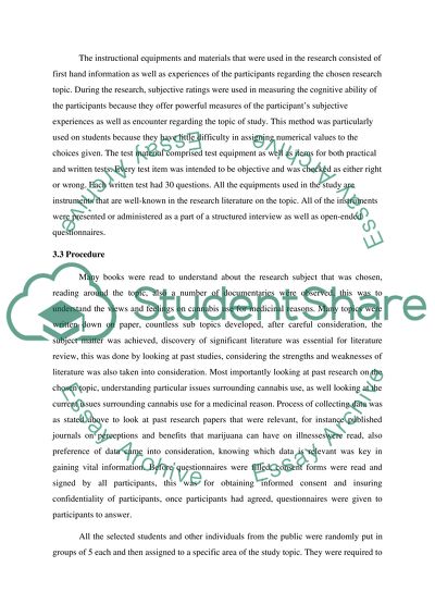 Methods Section Analysis