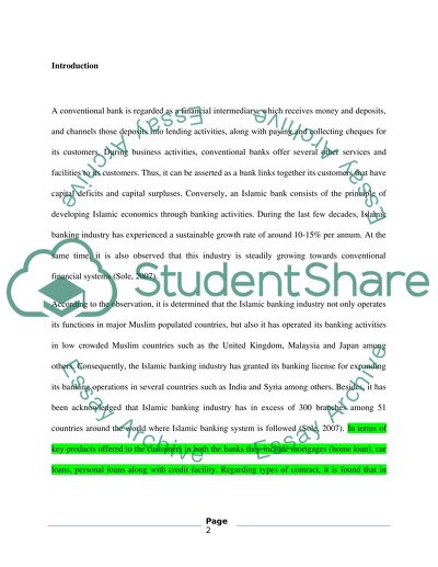 Stability between Islamic and Conventional Banking In Relation To Customer Confidence