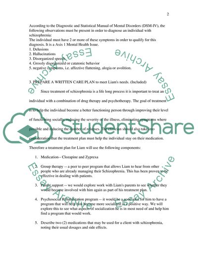 Delivering Nursing Care to Consumer with Mental Health Conditions