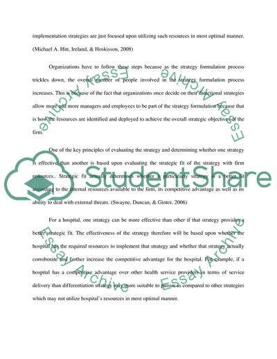 Essentials of Strategic Management
