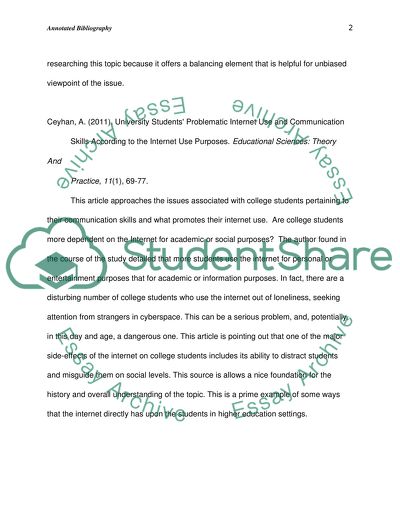 Review of the Effects of the Internet on Students