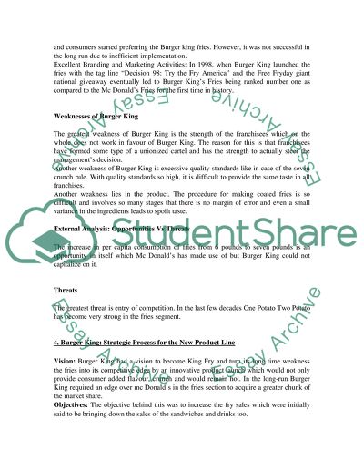 Burger King and Mc Donalds