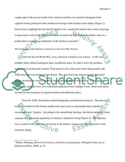 The Great Kitchen Debate Criticism