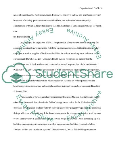 The Key Purpose of Niagara Health System