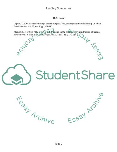 Health, Bodies, and Identities