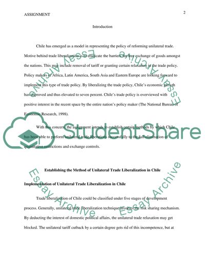 Chiles Economic Growth