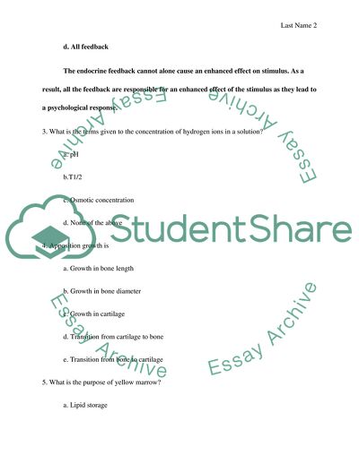 Multiple Choices: Developmental Biology