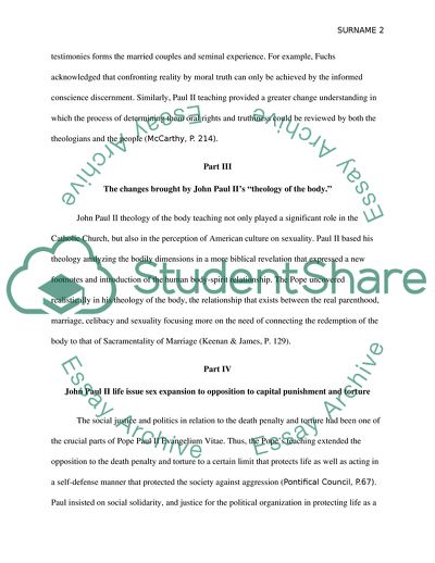 How Has Papal Personalism Changed the Way Humans View Their Life