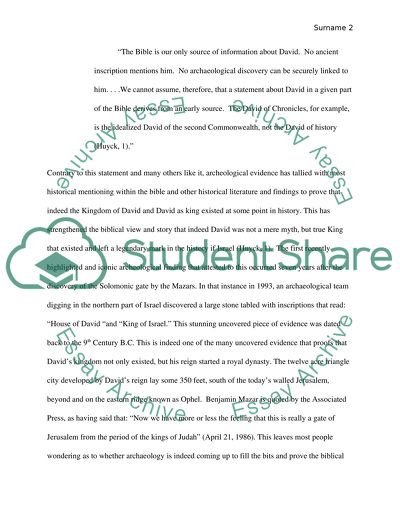 How Does the Bible Portray King David