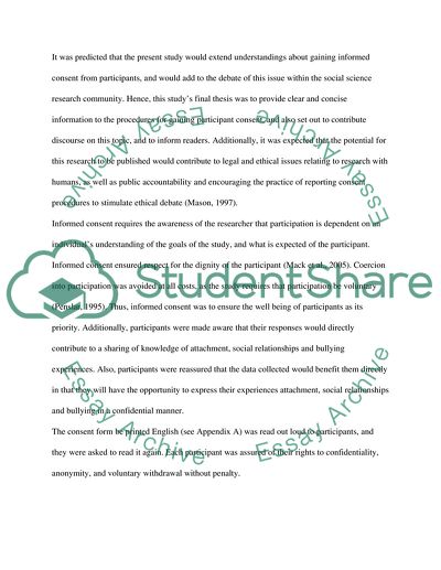 Attachment and bullying