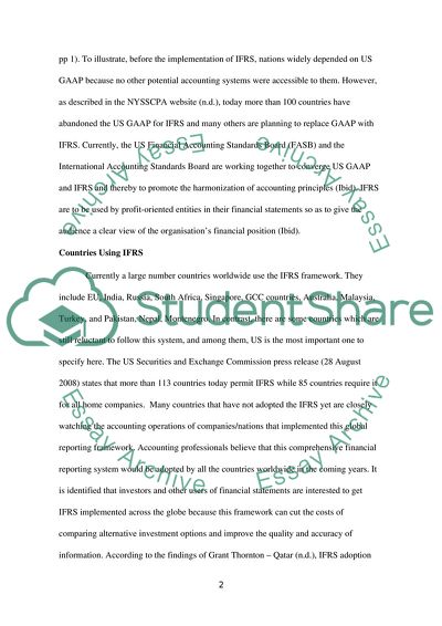 Accounting as the World First Global Profession