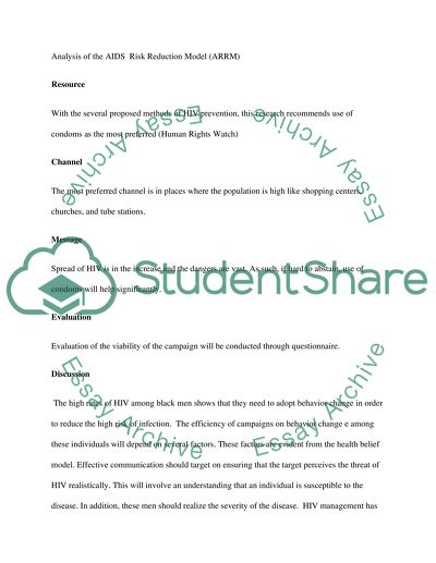 Prevention of HIV among black African men under 30s in UK