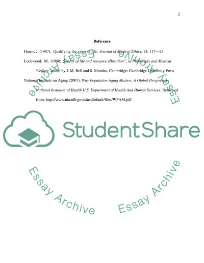 Healthcare for the Elderly