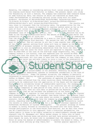 Probability Theory in Decision Making