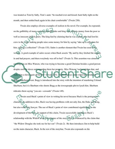 The Adventures Of Huckleberry Finn