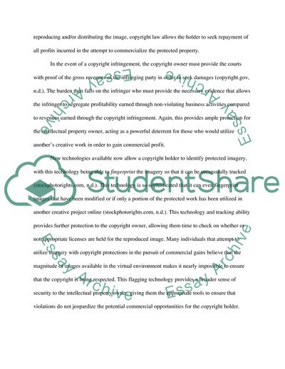 Use of Stock Digital Images Obtained from a Commercial Website