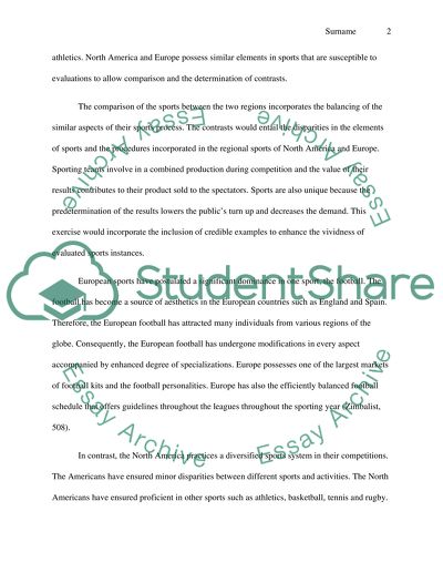 North American and European Perspectives on Competitive Balance