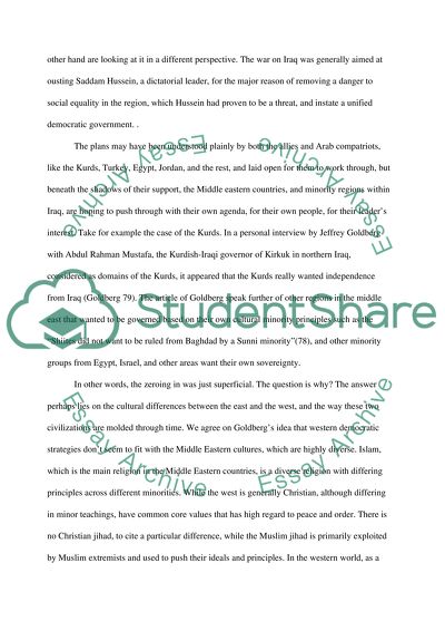 Geopolitics in the Middle East