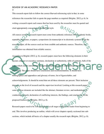 Guidelines for Layout, Organization and Citation in Academic Papers