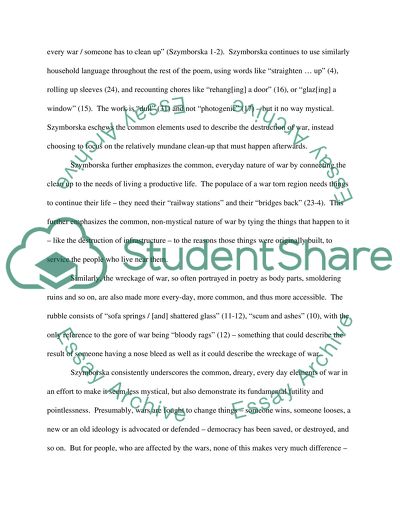 The Humanity and the Inhumanity of War: The End and the Beginning