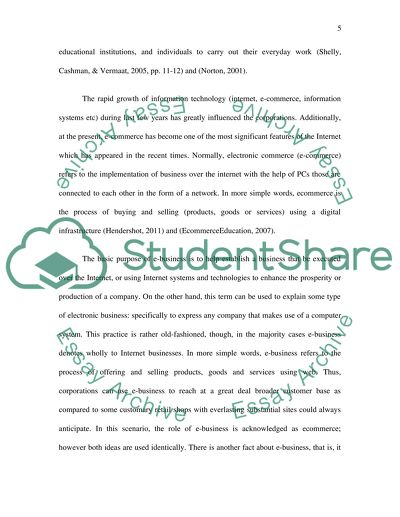 E-business of Panfore Electronics