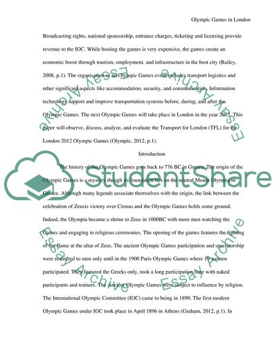 Olympic Games in London