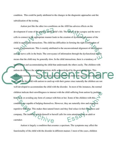 Autism as a Disorder of Neural Development