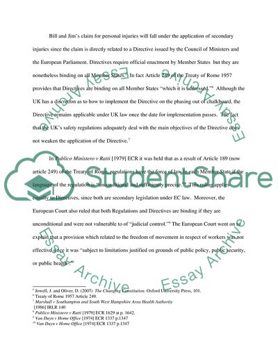 The European Community Act