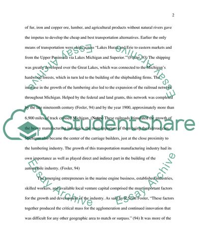 History of Automobile Industry in Michigan