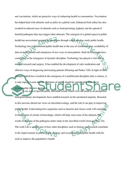 Social and Economic Concerns in Public Health