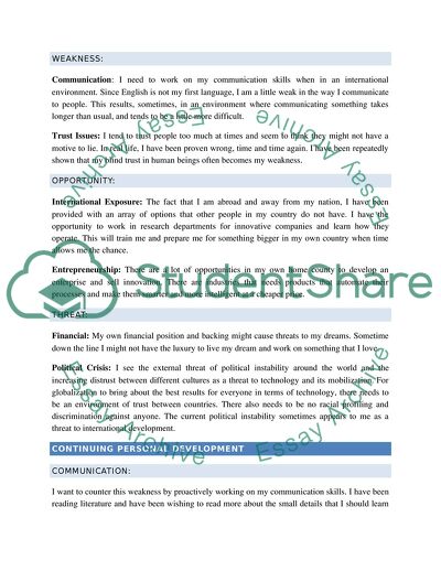 Persons Professional Career: How to Succeed