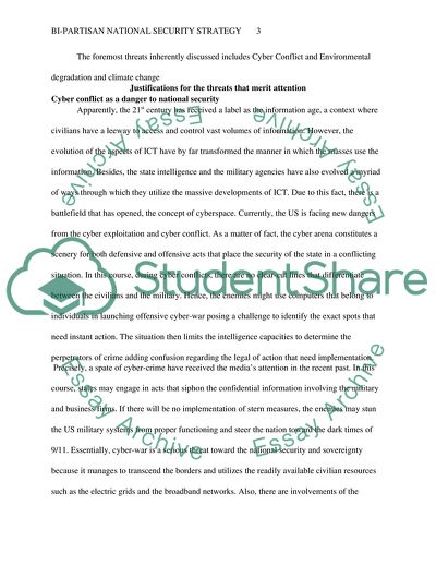 Bi-Partisan National Security Strategy