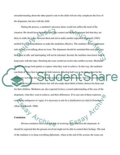 Literature Review: Mediator Communicative Competence