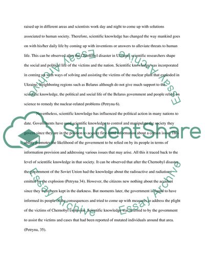 Scientific Knowledge in Regards to Social and Politics Arena