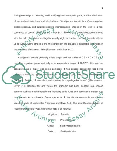 Alcaligenes Faecalis