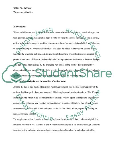 Western Civilization. The Rise Of Sovereignty And The Creation Of Nation States