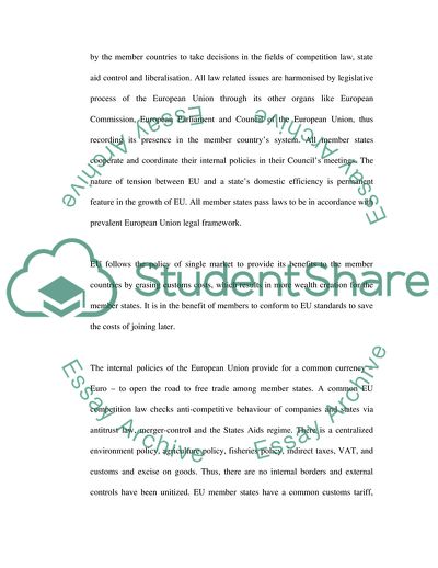 EUs Formal Policies towards the Global South