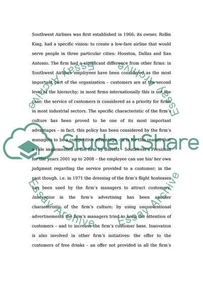 Financial Analysis - Southwest Airlines Case