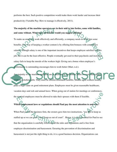 Compensation Administration