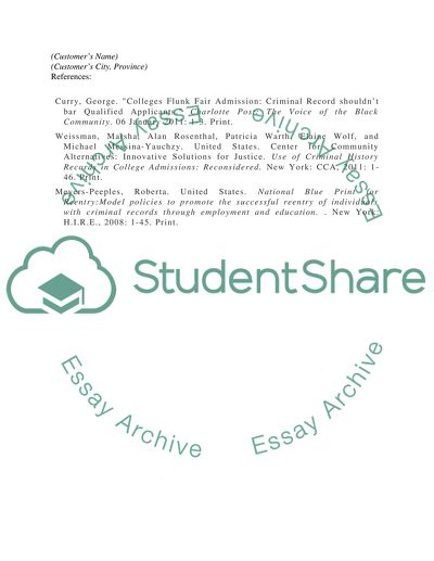 Colleges Flunk Fair Admission