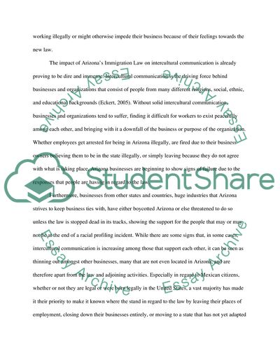 Immigration Law in Arizona