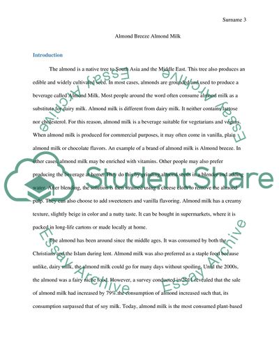 Almond Breeze Almond Milk