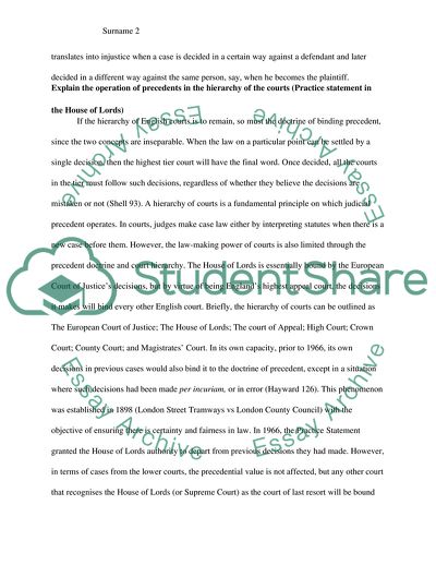 Precedents and Statutory Interpretation