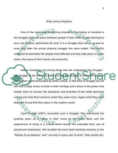 How Pride for Belonging to a Certain Nation Helps to Overcome Prejudice