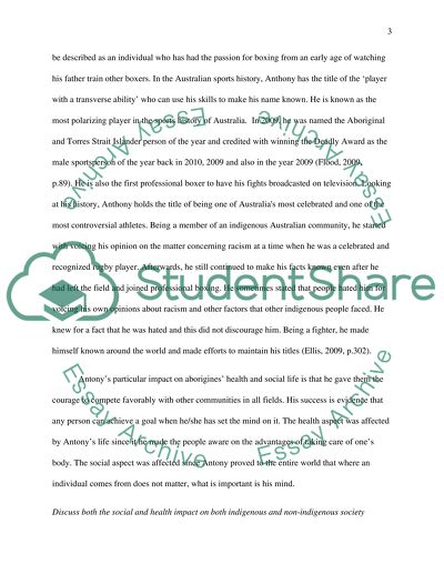 Famous Indigenous Person: Anthony Mundine