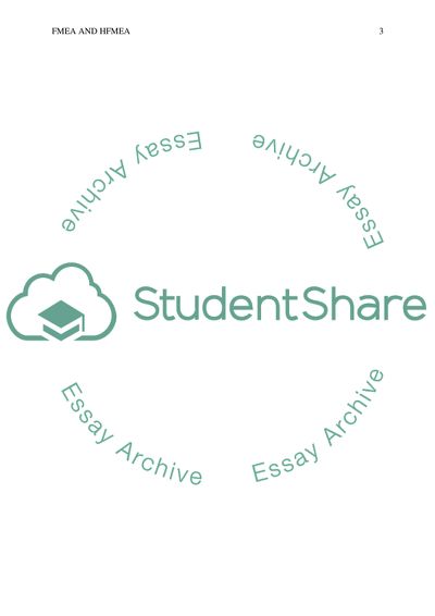 Research fmea and hfmea