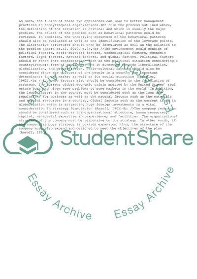 Strategic thinking essays image